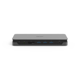 Station d'accueil Acer USB Type-C Gen1 avec Ports HDMI et Ethernet - Gris