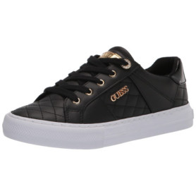 Baskets tendance GUESS Loven pour Femme - Noir Multicolore