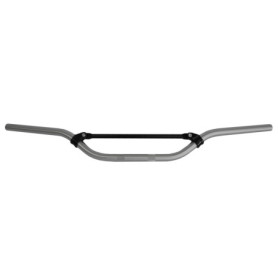 Guidon en Aluminium Anodisé Argenté Accossato pour Yamaha YZ 1997-2004