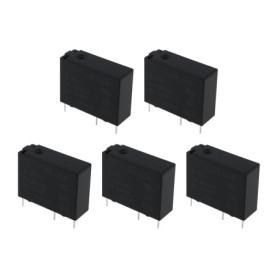 Relais d'impression EMSea HF46F-5-HS1 - 5 A 250 V - 4 Broches - 5 Pièces