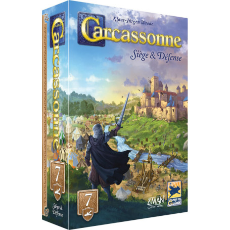 Carcassonne : Extension Siège & Défense - Stratégie et Aventure