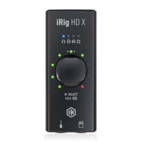 Interface Audio de Guitare iRig HD X - Enregistrement 24 bits pour iPhone, iPad et PC