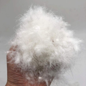 Oreiller en Duvet d'Oie Naturel 100% - Garnissage Moelleux et Lavable