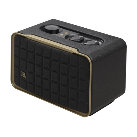 JBL Authentics 200 - Enceinte Smart Home Rétro avec WiFi et Bluetooth