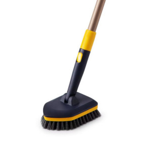 Yocada Brosse de Nettoyage 2 en 1 avec Barre Télescopique 140 cm