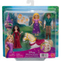 Coffret Raiponce Disney avec 4 Poupées et Cheval Maximus