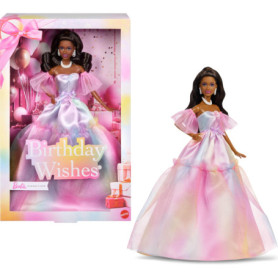 Poupée Barbie® Signature Joyeux Anniversaire - Robe Arc-en-Ciel Pastel