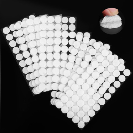 Vinabo 400 Pcs Pastilles Autocollantes Double Face 20mm pour DIY et Artisanat