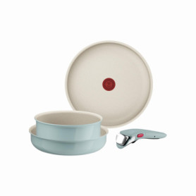 Batterie de Cuisine Tefal Ingenio Serenity 4 Pièces avec Poignée Amovible