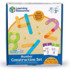 Jeu de Construction de Chiffres Learning Resources pour Enfants de 4 à 8 Ans