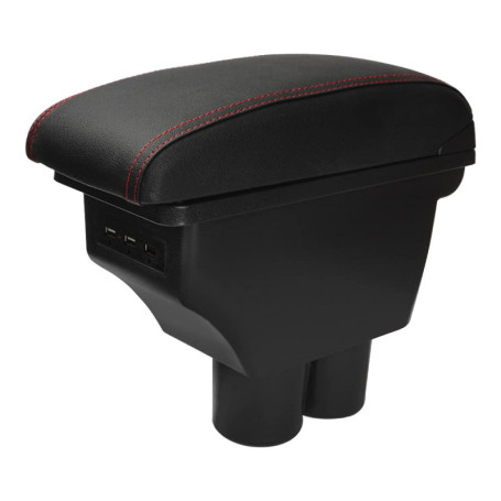Boîte de Rangement d'Accoudoir sur Mesure pour Suzuki Jimny 2007-2018 avec Port USB