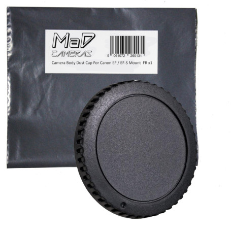 Bouchon de Boîtier MaD Cameras pour Canon EOS EF-S - Protection Anti-Poussière