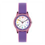 Montre d'apprentissage analogique Cander Berlin MNA 0130 A pour enfant - Rose et violet
