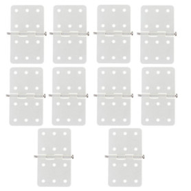 BQLZR Lot de 10 Charnières Pliables pour Avion Radiocommandé - Beige 28 x 16 mm