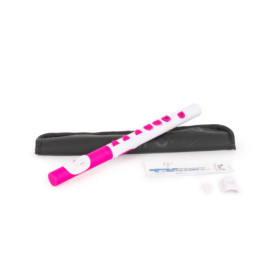 Nuvo Toot Trim Set avec Sac Blanc/Rose pour Jeunes Musiciens