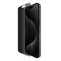 Protection d'écran Belkin TemperedGlass Privacy pour iPhone 15 Pro Max - Antirayure et Antimicrobienne