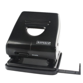 Perforatrice Rapesco Retro 88 Noir - Capacité 35 Feuilles
