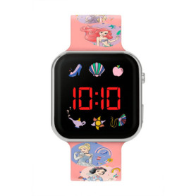 Montre Numérique Disney Princess pour Filles - Rose