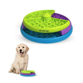 Gamelle Interactive Antidérapante pour Chiens - Mobiclinic, 3 Niveaux de Stimulation