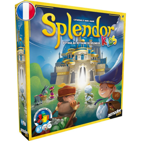 Splendor Kids - Aventure Royale en Famille - Jeu de Stratégie pour Enfants