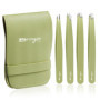 Kit de 4 Pinces à Épiler Professionnelles LAC FOR YOU - Précision et Élégance