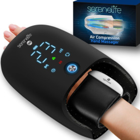 Masseur de Main Intelligent SereneLife avec Chaleur et Compression