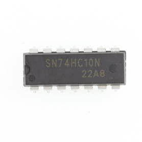 Pack de 10 Portes Logiques SN74HC10N DIP-14 par HUABAN