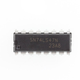 Pack de 10 Circuits Intégrés SN74LS47N DIP-14 pour Projets Électroniques