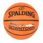 Ballon de Basketball Spalding Downtown en Caoutchouc Noir - Taille 7