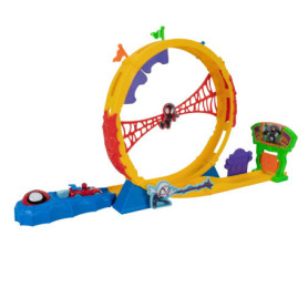 Circuit de Course Marvel Spidey avec Super Boucle et Véhicule Exclusif