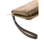 Porte-Monnaie GUESS Laurel II Zip Around Latte Logo/Brown