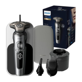 Rasoir Électrique Philips S9000 Prestige avec Technologie SkinIQ et Socle Qi