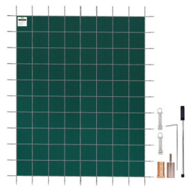 Couverture de Piscine VEVOR 5,5 x 11,6 m en Polypropylène Vert