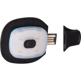 Lampe de poche LED rechargeable SIXTOL pour bonnet et bandeau
