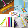 Pack de 20 Bandes Élastiques Colorées en Silicone - Idéal pour Bureau et Loisirs
