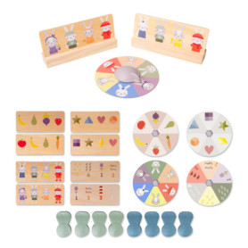Taf Toys Bingo Lapin - Jeu de Loto Évolutif pour Enfants