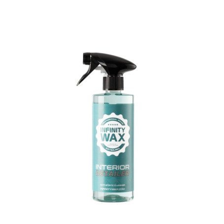 Infinity Wax Nettoyant Intérieur 500 ML - Antistatique pour Cuir, Plastiques et Écrans