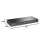 Switch Ethernet TP-Link 24 Ports 10/100Mbps Rackable en Acier
