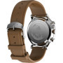 Montre Chronographe Timex Waterbury Classic 40 mm en Acier et Cuir Marron