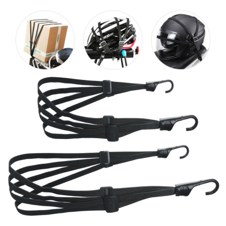 Sangles Élastiques URAQT pour Moto et Vélo - Lot de 2, 60cm et 90cm