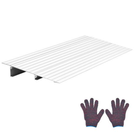 Rampe de Seuil en Aluminium pour Fauteuil Roulant - Charge 363 kg