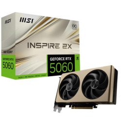MSI GeForce RTX 5060 8 Go GDDR7 - Carte Graphique Performante avec Refroidissement Double Ventilateur