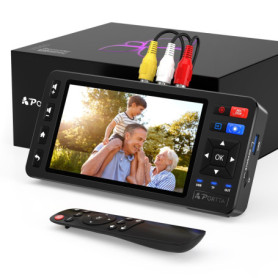 Convertisseur VHS vers Numérique PORTTA avec Écran HD 5"