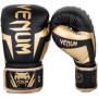 Gants de Boxe Venum Elite Noir-Or 16 oz - Confort et Performance