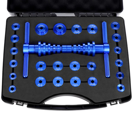 Outil de Compression pour Roulements de Vélo QWORK - Aluminium Anodisé avec Étui