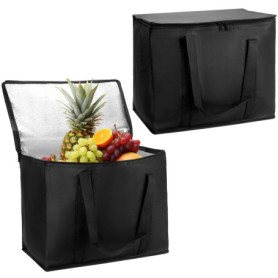 QWORK Sac Isotherme Pliable - Lot de 2 pour Pique-Nique et Shopping