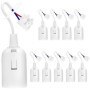QWORK Douilles E27 avec Câble - Lot de 10 pour Rénovation et Construction
