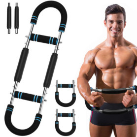 QWORK Armtrainer Réglable 30-50 kg pour Entraînement de Force à Domicile