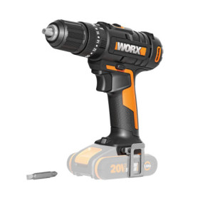 Perceuse-visseuse à percussion sans fil WORX 20V - 50Nm - WX370.9