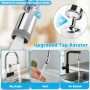 Mousseur de Robinet Cuisine 3 Modes avec Rotation 360°